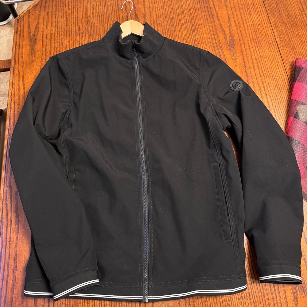 Michael Kors Rain Jacket (Black, Size L)